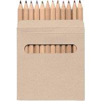 MidOcean Arcolor Coloured Pencil Set (Pack of 12) in Brown
