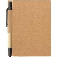 MidOcean Cartopad Notebook & Pen in Black