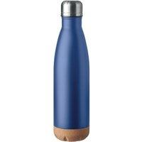 MidOcean Aspen Cork Double Wall 500ml Water Bottle in Blue