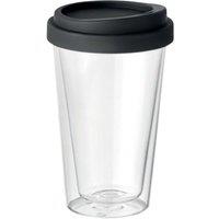 MidOcean Bielo Borosilicate Glass 350ml Tumbler in Black