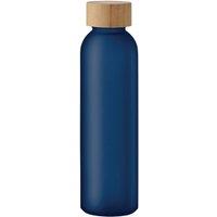 MidOcean Abe Frosted Bamboo 500ml Bottle in Blue