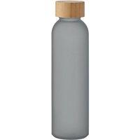 MidOcean Abe Frosted Bamboo 500ml Bottle in Light Grey