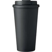 MidOcean Tuesday Double-Walled 450ml Tumbler in Black