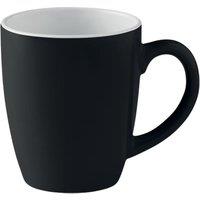 MidOcean Trent Coloured Ceramic Mug in Black