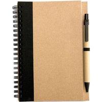 MidOcean Sonora Plus B6 Notebook with Pen in Black