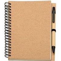 MidOcean Bloquero B6 Notebook with Pen in Beige