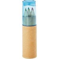 MidOcean Petit Lambut Coloured Pencil (Pack of 6) in Blue