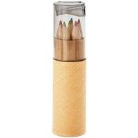 MidOcean Petit Lambut Coloured Pencil (Pack of 6) in Light Grey