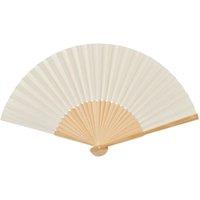 MidOcean Fanny Bamboo Handheld Fan in Beige