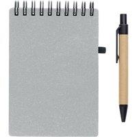 MidOcean Notie Notebook with Pen in Grey