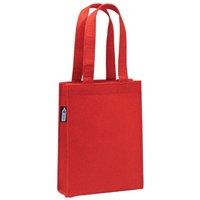 MidOcean Feltote Small RPET Felt Gift Bag in Red