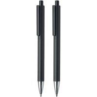MidOcean Orwell Aluminium Pen Set Pack of 2 in Black