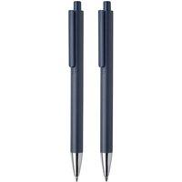 MidOcean Orwell Aluminium Pen Set Pack of 2 in Navy
