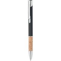 MidOcean Veria Push Button Aluminium Pen in Black