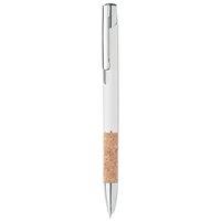 MidOcean Veria Push Button Aluminium Pen in White
