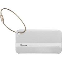MidOcean Taggy Aluminium Luggage Tag in Silver