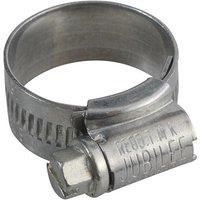 Jubilee Zinc Plated Hose Clip in Metallic Silver