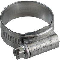Jubilee Zinc Plated Hose Clip in Metallic Silver