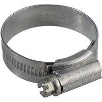 Jubilee Zinc Plated Hose Clip in Metallic Silver
