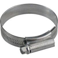 Jubilee Zinc Plated Hose Clip in Metallic Silver