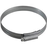 Jubilee Zinc Plated Hose Clip in Metallic Silver