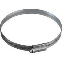 Jubilee Zinc Plated Hose Clip in Metallic Silver