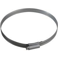 Jubilee Zinc Plated Hose Clip in Metallic Silver
