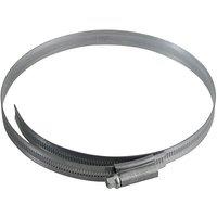 Jubilee Zinc Plated Hose Clip in Metallic Silver