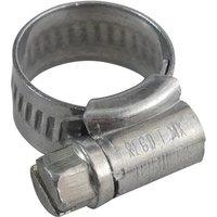 Jubilee Zinc Plated Hose Clip in Metallic Silver