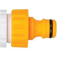 Hozelock 2184 Threaded Tap Connector 21-26.5mm (1 2-3 4in Bsp)