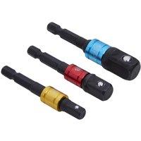 Bluespot Tools Colour-coded Impact Socket Adaptor Set, 3 Piece