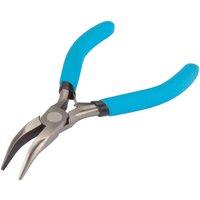 Bluespot Tools Soft Grip Mini Bent Nose Pliers