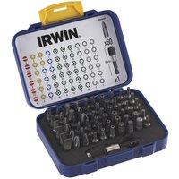 IRWIN Colour Coded Screwdriver Bit Set, 61 Piece