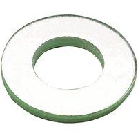 Metalmate Type A Plain Washers, Bright Zinc Plated in Silver
