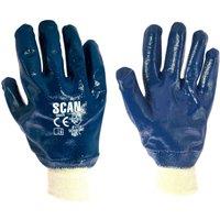 Scan Nitrile Knitwrist Heavy-duty Gloves