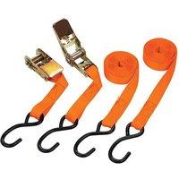 Bluespot Tools Ratchet Tie-down Set 25mm X 4.5m