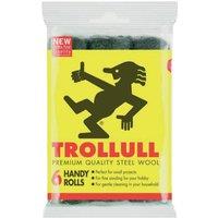 Trollull Handy Rolls Fine Steel Wool (pack 6)