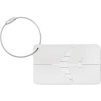 MidOcean Fly Aluminium Luggage Tag in Silver
