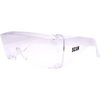 Scan Visitor Safety Glasses - Clear