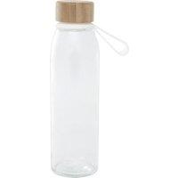 Floso Porto Bamboo 500ml Water Bottle in Clear