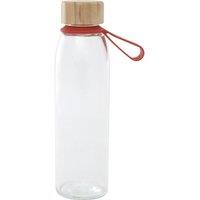 Floso Porto Bamboo 500ml Water Bottle in Red
