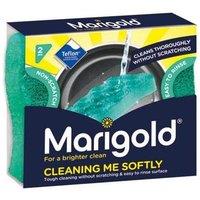Marigold Cleaning Me Softly Scourer 2pk