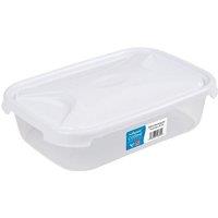 Wham Cuisine Rectangular Food Storage Box White Lid 0.8L