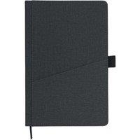 MidOcean Cinco PU A5 Notebook in Black