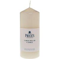 Prices Pillar Candle Ivory 6