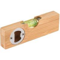 MidOcean Spiren Spirit Level Bamboo Bottle Opener in Cream