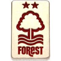 Nottingham Forest FC Pin Crest Badge in Dark Red