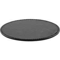 MidOcean Posa PU Round Coaster in Black
