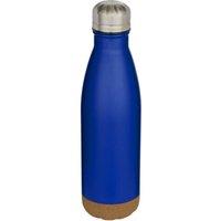 Floso Cove Cork Double Wall 500ml Insulated Water Bottle in Blue