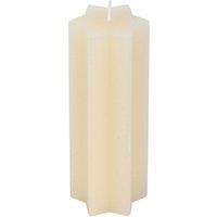 Something Different Starry Night Star Taper Candle in Cream